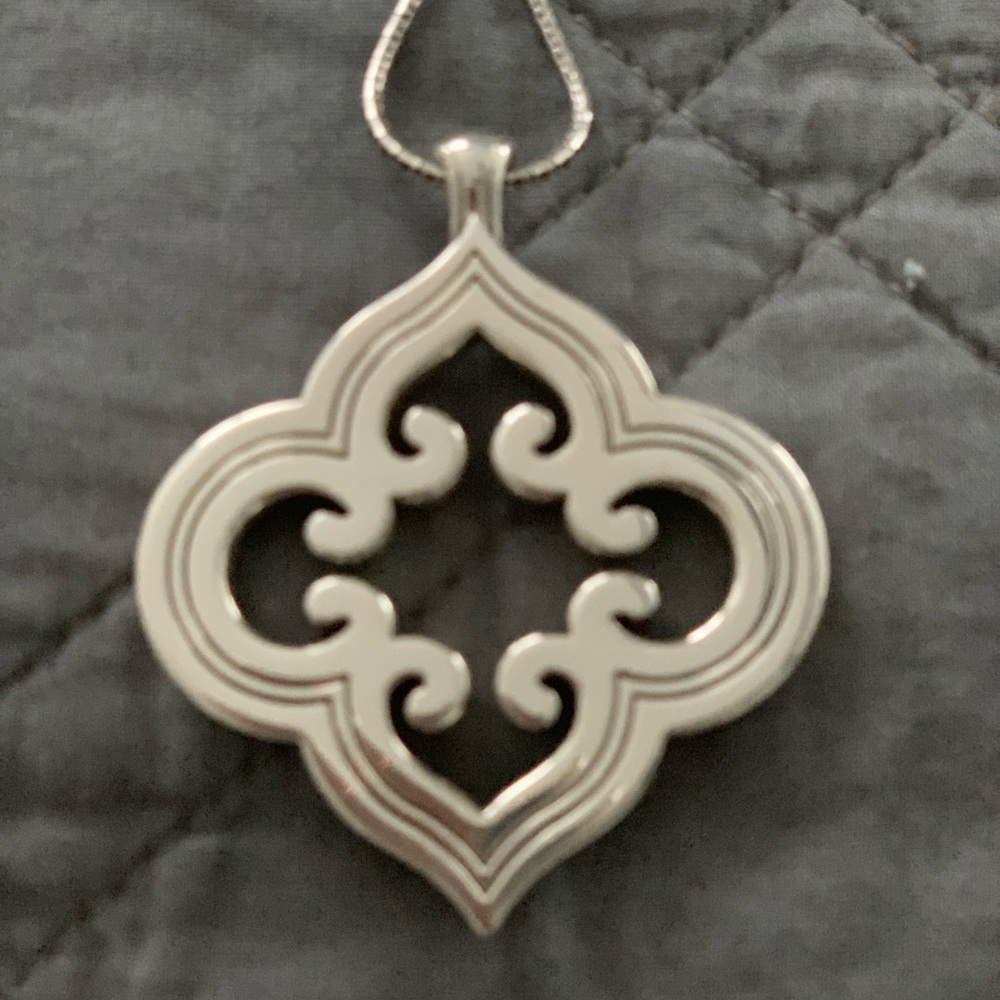 Brighton sterling sliver long necklace